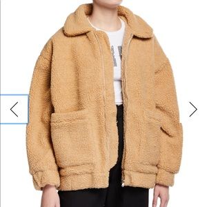 I.AM.GIA Pixie Sherpa Zip Front Coat